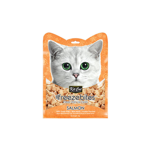 Kit Cat FreezeBites salmón snack liofilizado para gatos 15 g