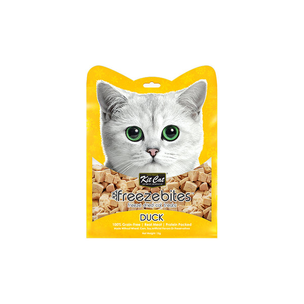Kit Cat FreezeBites pato snack liofilizado para gatos 15 g