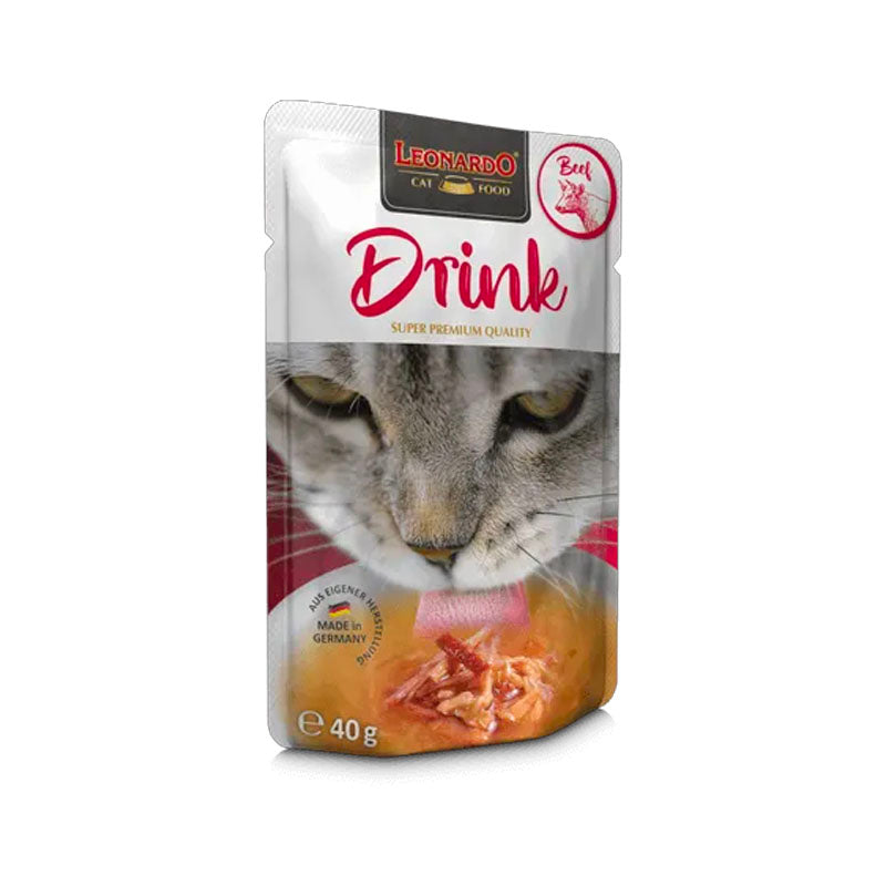 Leonardo Drink con ternera Sopa para gatos