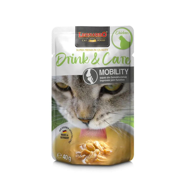 Leonardo Drink Mobility con pollo Sopa para gatos
