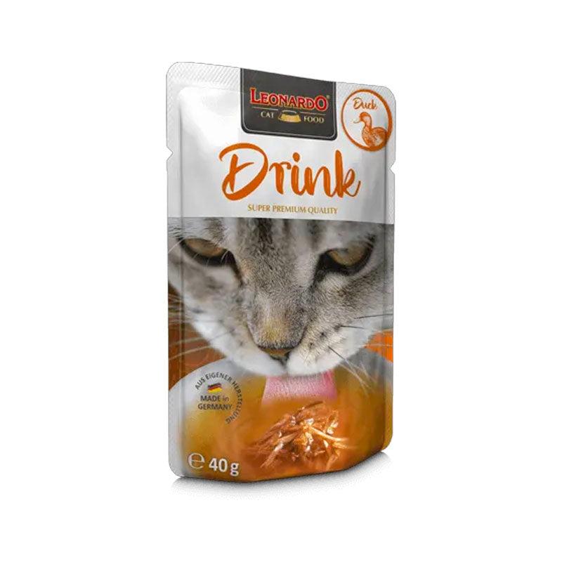 Leonardo Drink amb ànec Sopa per a gats