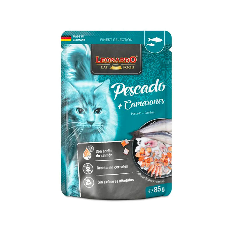Leonardo Menu Peix i camarones Pouch per a Gambes