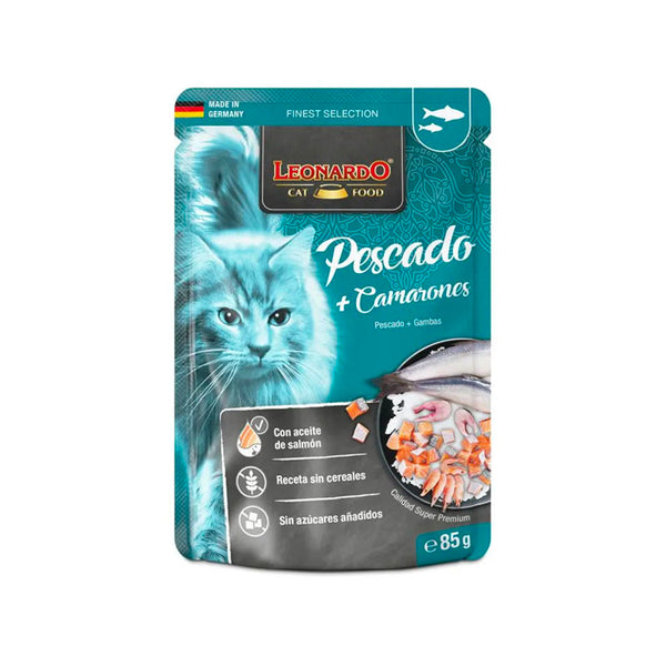 Leonardo Menu Pescado y camarones Pouch para Gambas