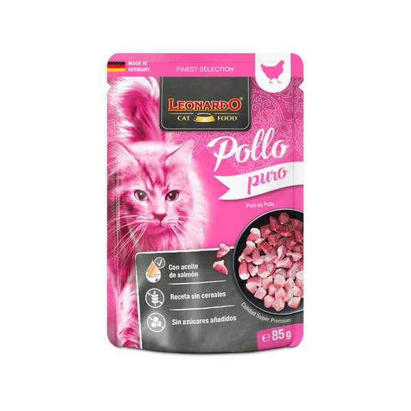 Leonardo Puro Pollo Pouch para gatos