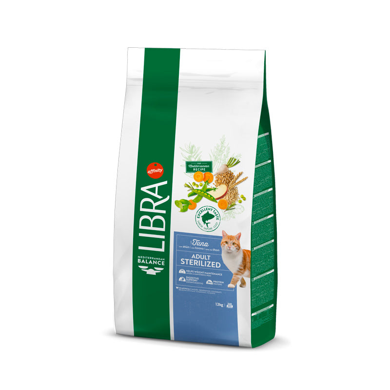 Libra Sterilised con atún pienso para gatos