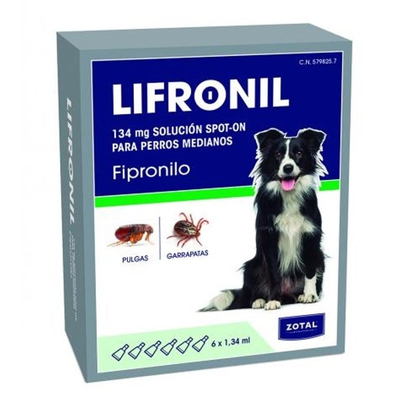 Lifronil perro 20-40kg 268mg (6 pipetas)