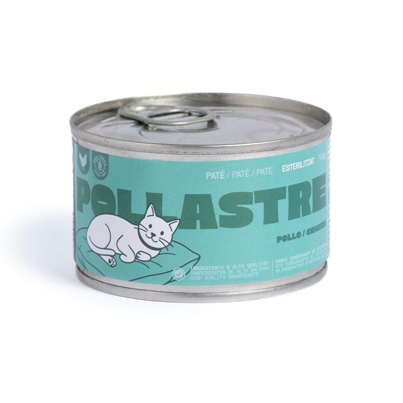 Animal Sapiens lata con pollo para gatos esterilizados
