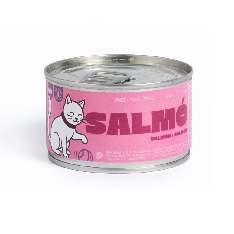 Animal Sapiens lata con salmón para gatos