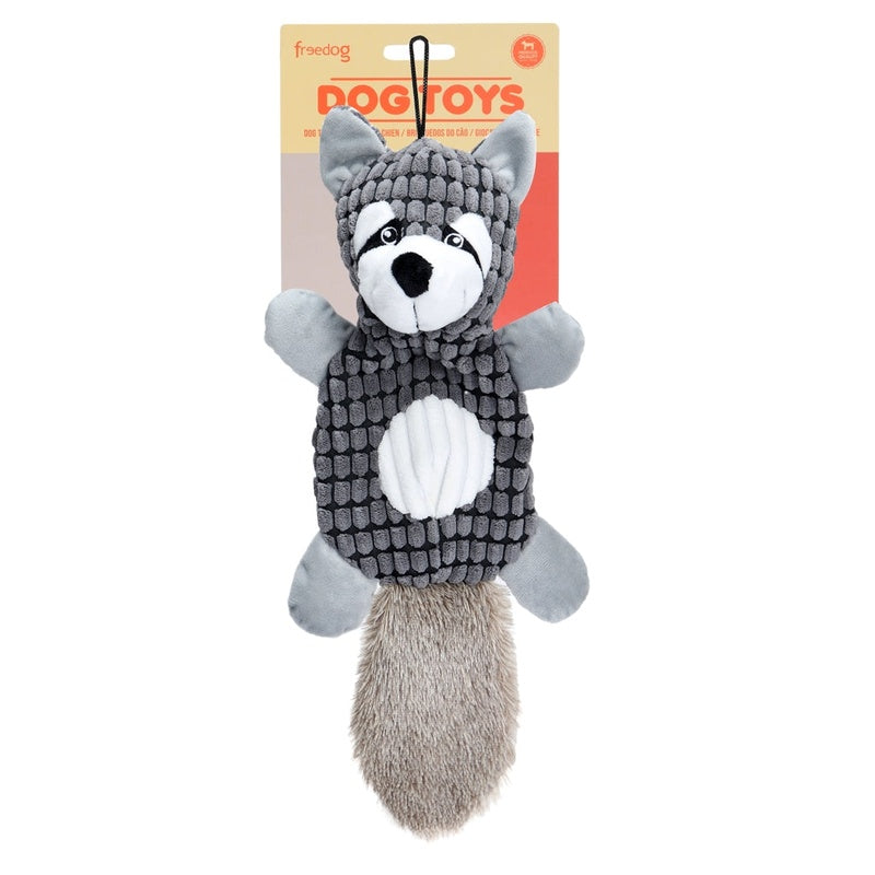 mapache con sonido gris oscuro 45cm Imagen principal del producto