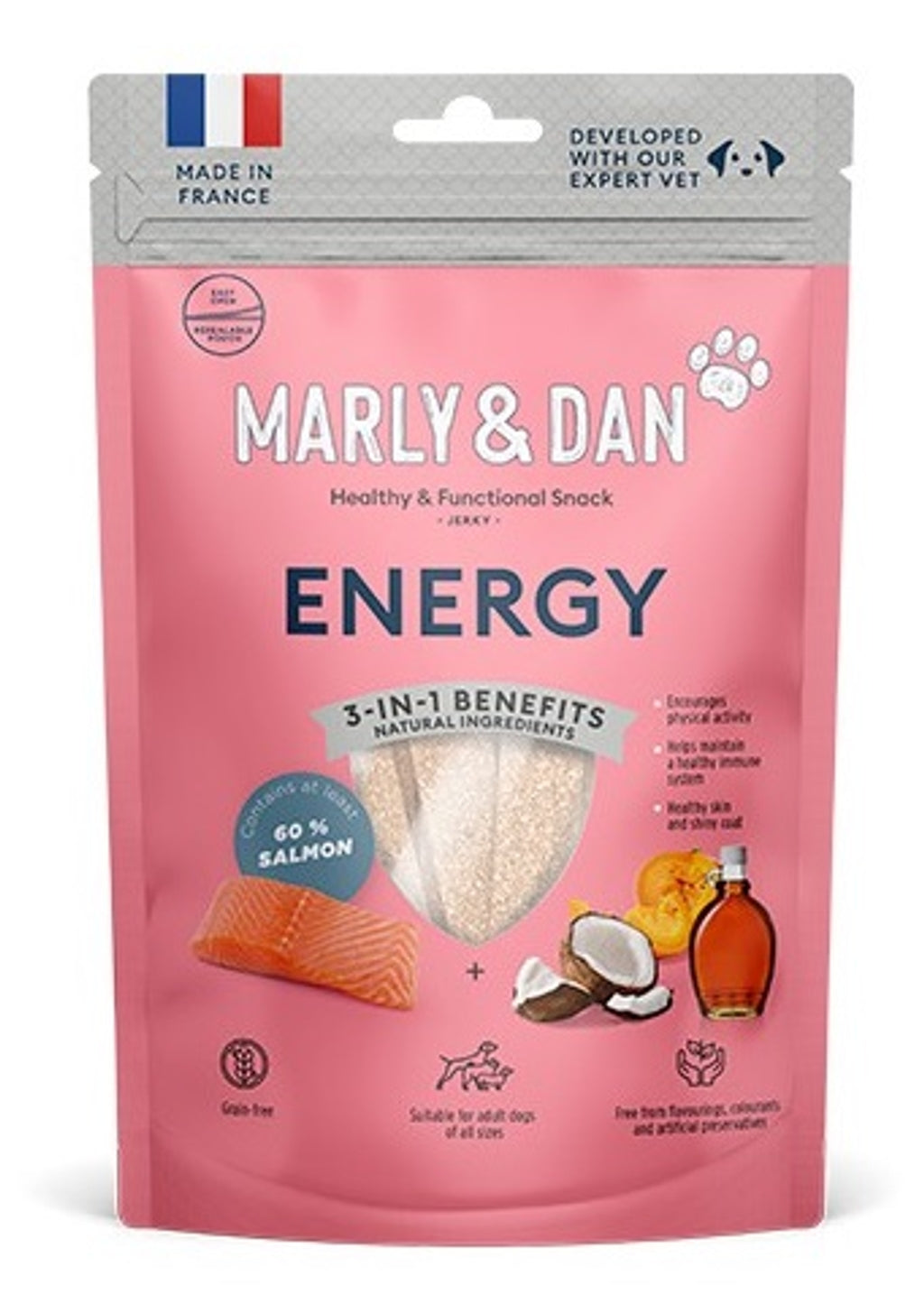 jerky energy grain free 80gr Imagen principal del producto