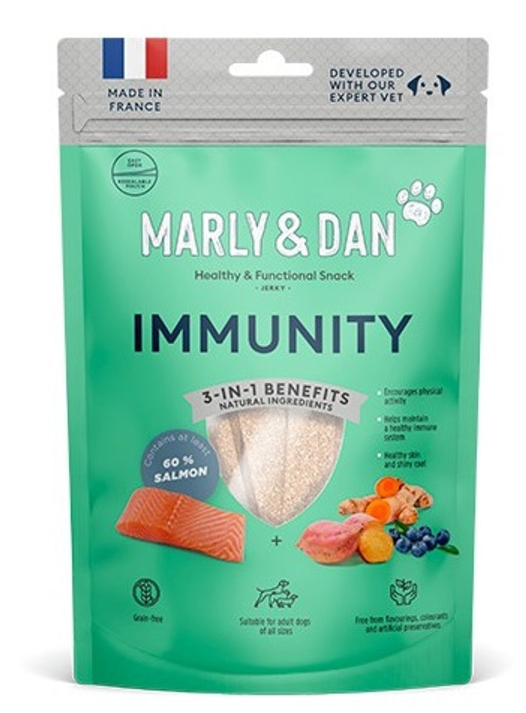jerky immunity grain free 80gr Imagen principal del producto