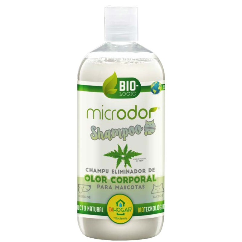 Microdor shampoo eliminador olor corperal 500 ml Bi Imatge principal del producte