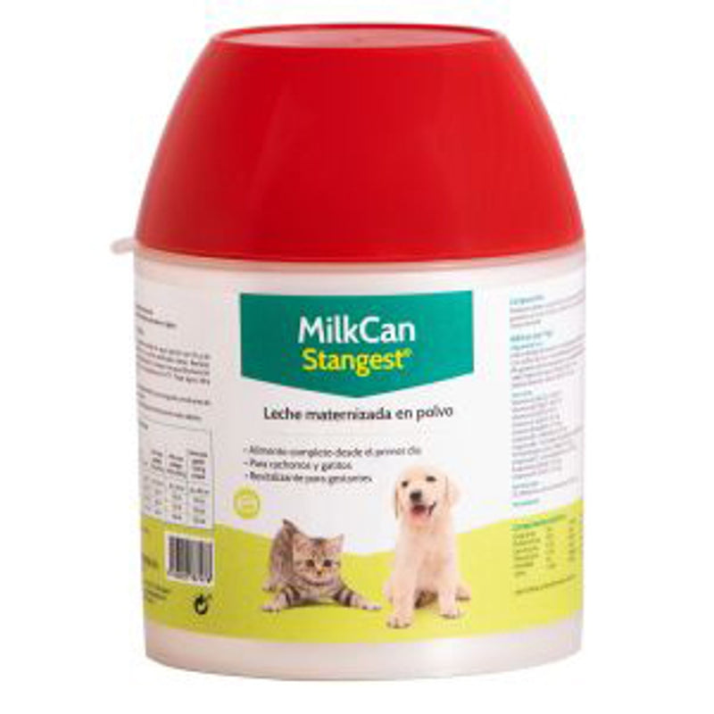 perro y gato 400gr milkcan + biberón