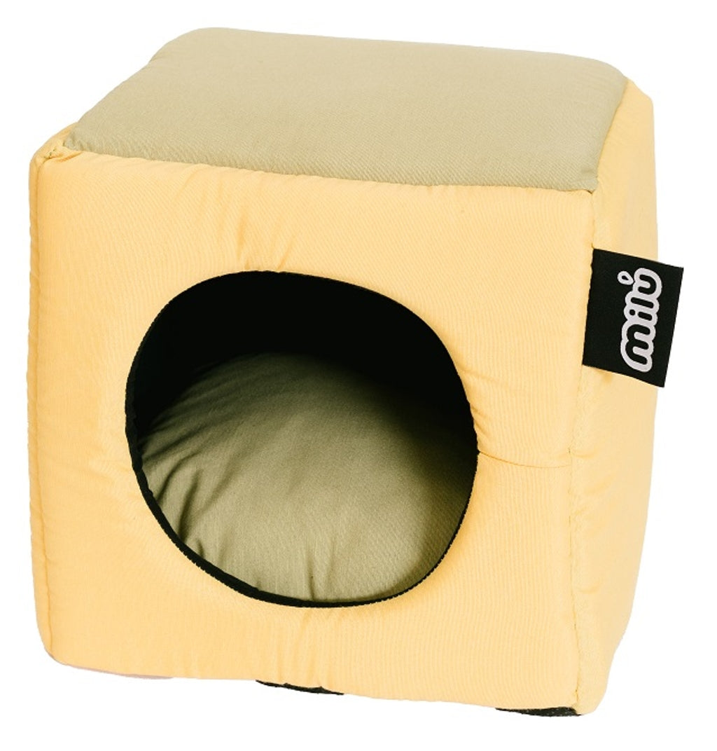 cubo oliva/groc t.o 33x33x33cm Imatge principal del producte
