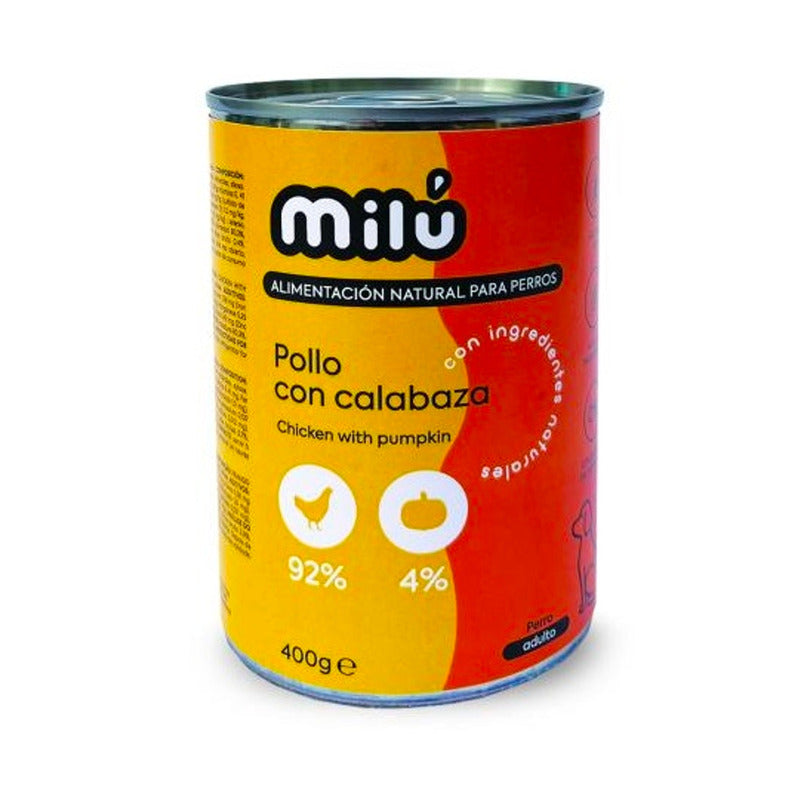 perro pollo calabaza 400gr