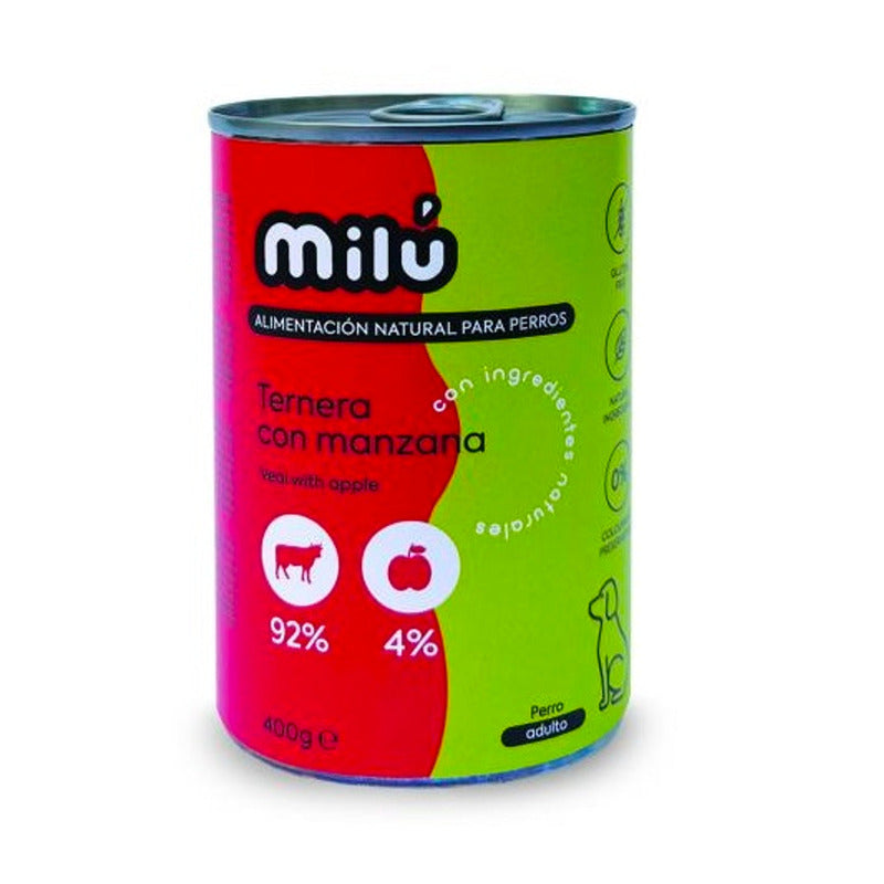 perro ternera manzana 400gr