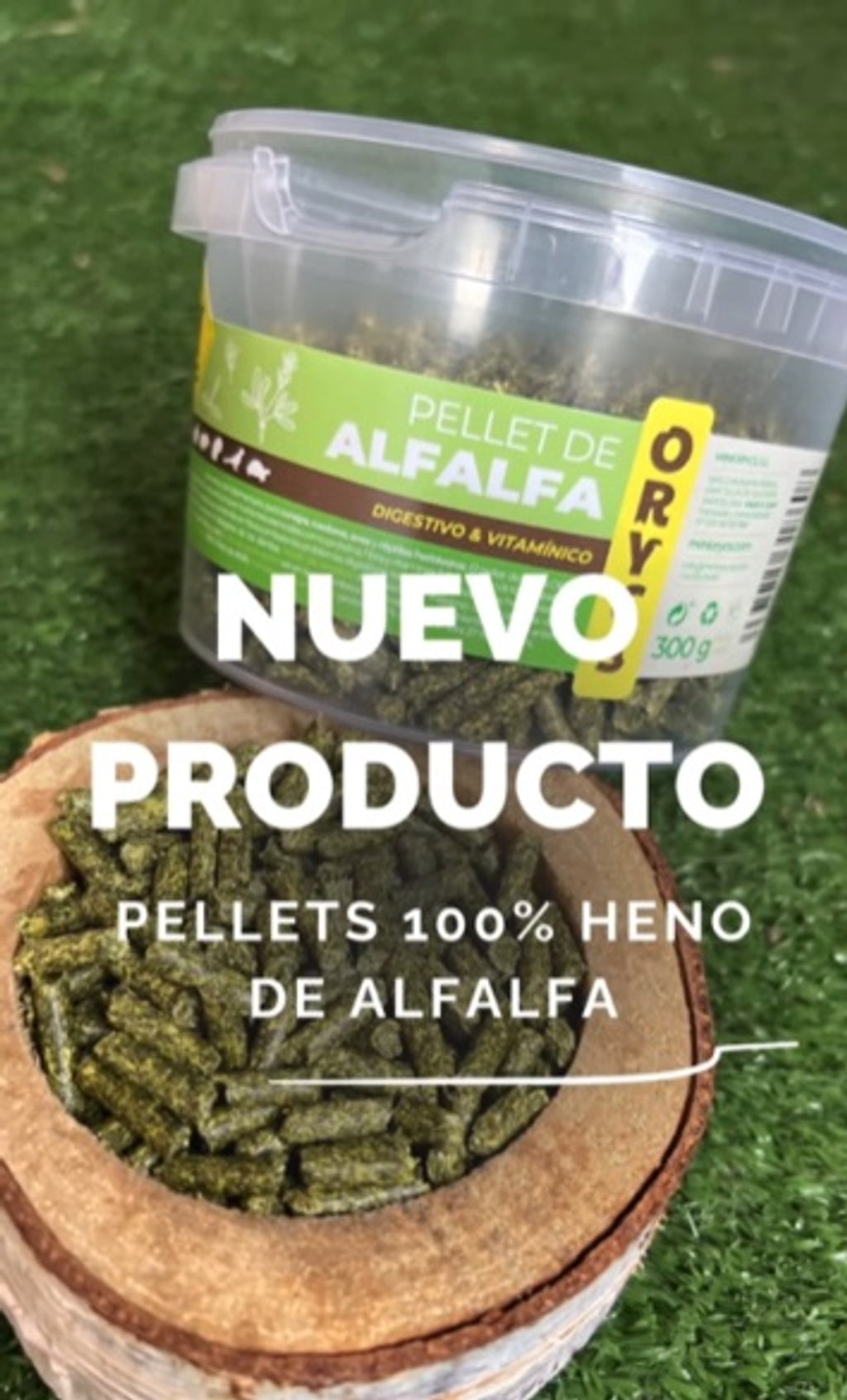 pellet alfalfa 300 g Imatge principal del producte