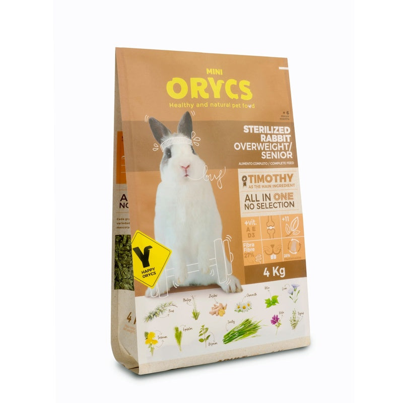 conejo esterilizado light senior 4kg