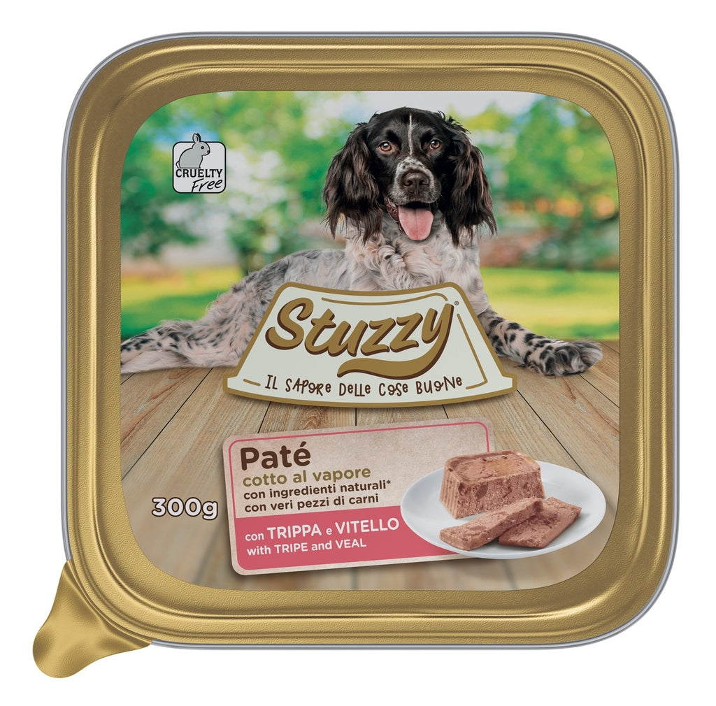 perro tarrina tripa y ternera 300gr Imagen principal del producto
