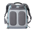 Fuji Amb Compartimento Gris i Blau 42x39x26cm