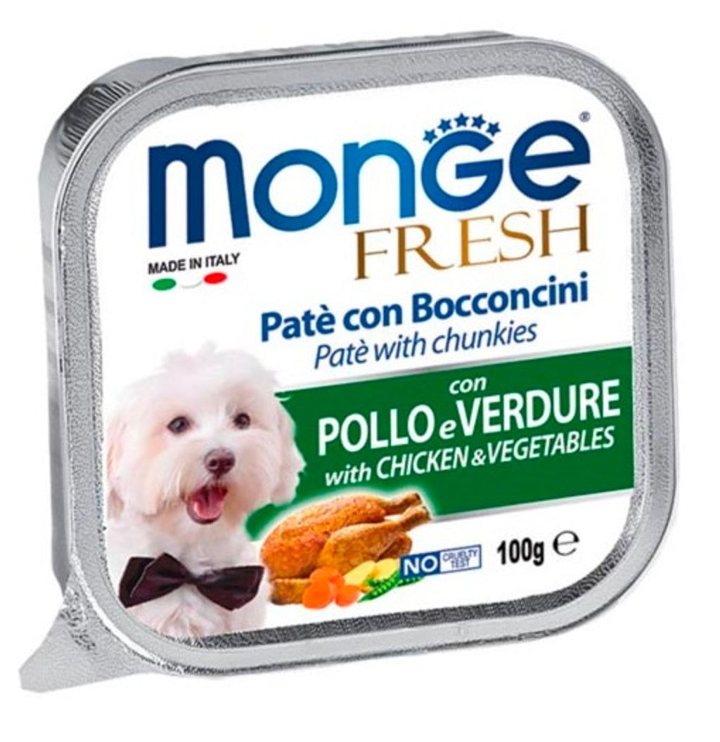 perro paté pollo y verdura 100 g