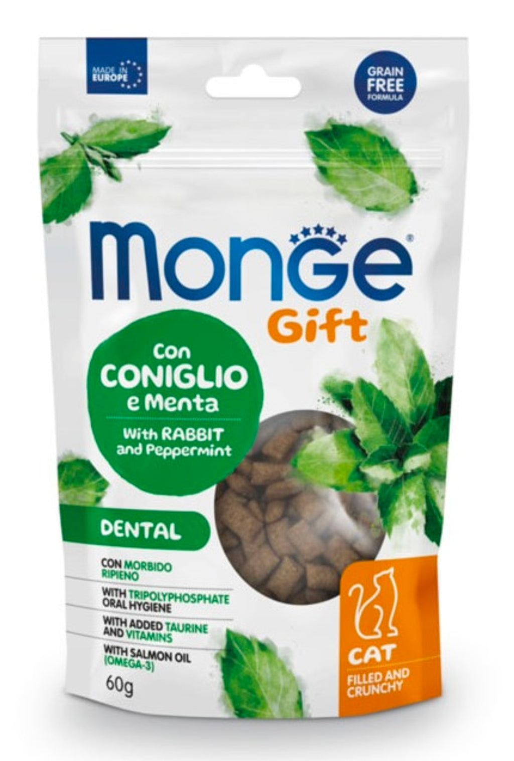 gatos Gifts rellenos y crujientes dentales 60g Imagen principal del producto