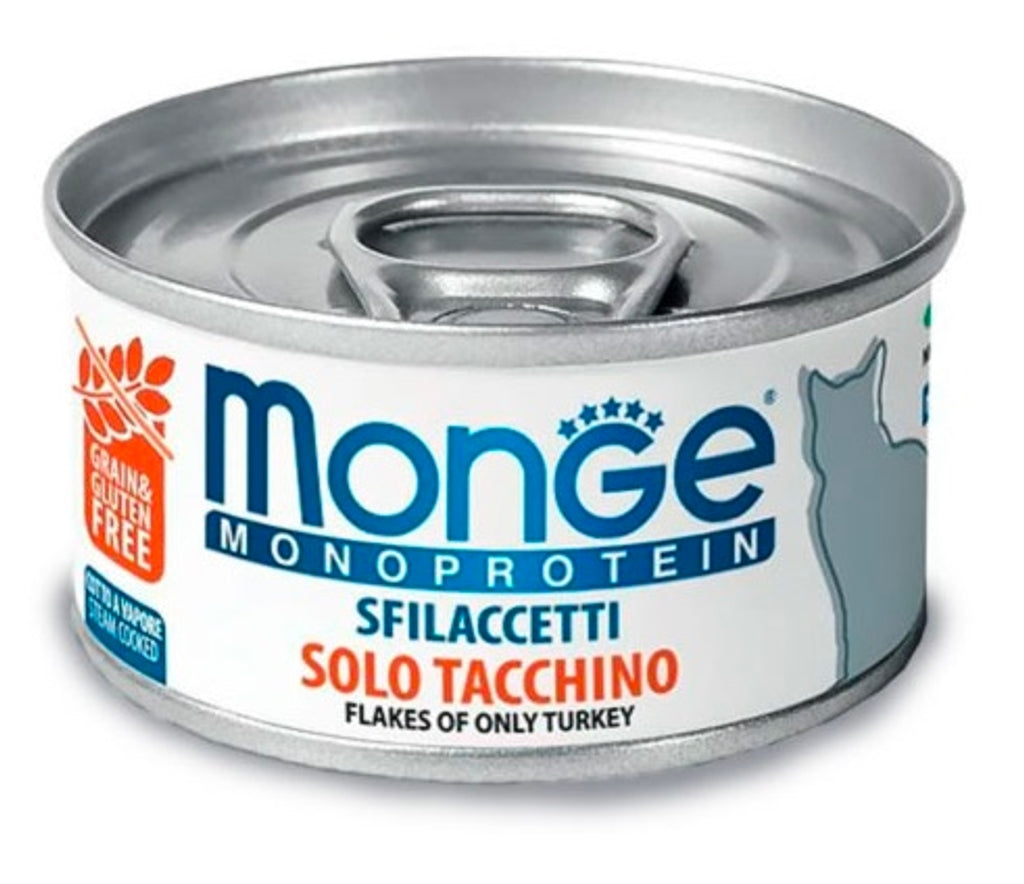 monoproteico gato pavo lata 80 g Imagen principal del producto