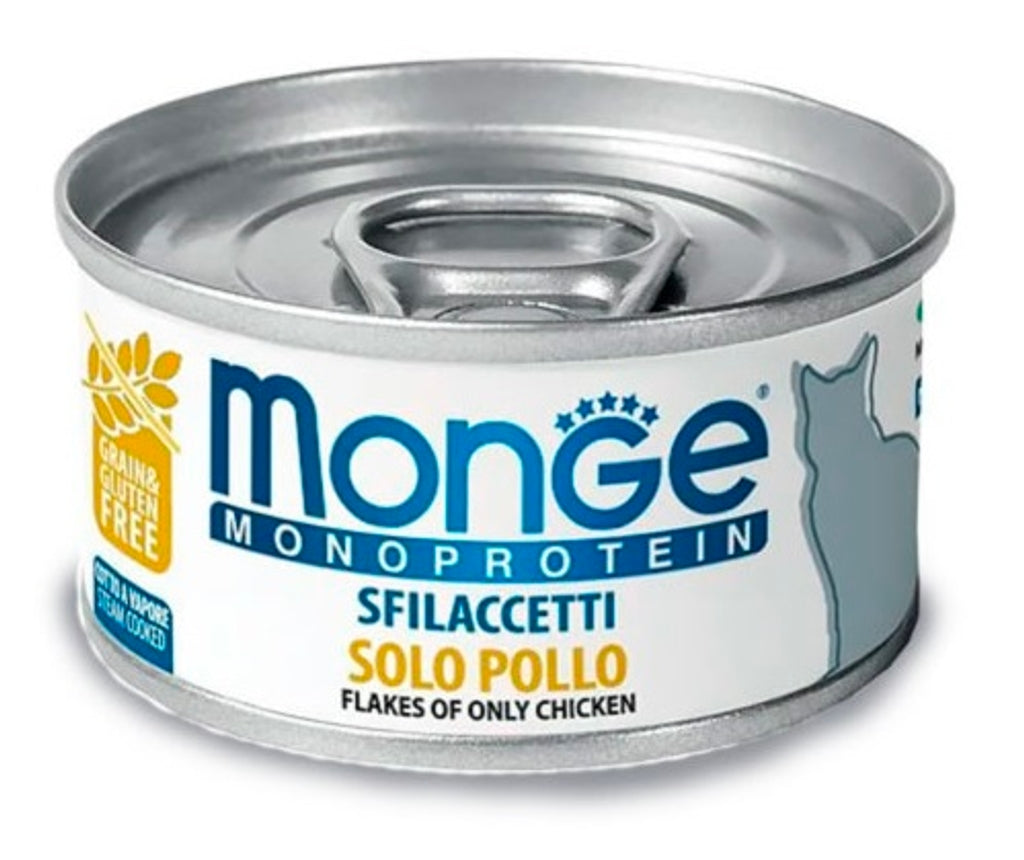 monoproteic gat pollastre llauna 80 g