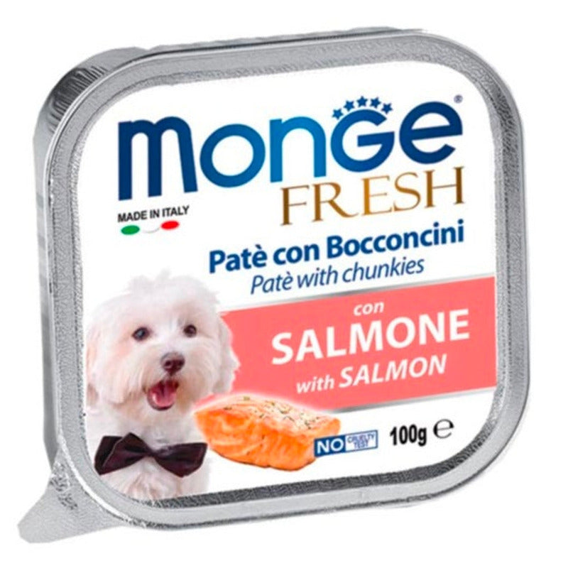 perro paté salmón 100 g