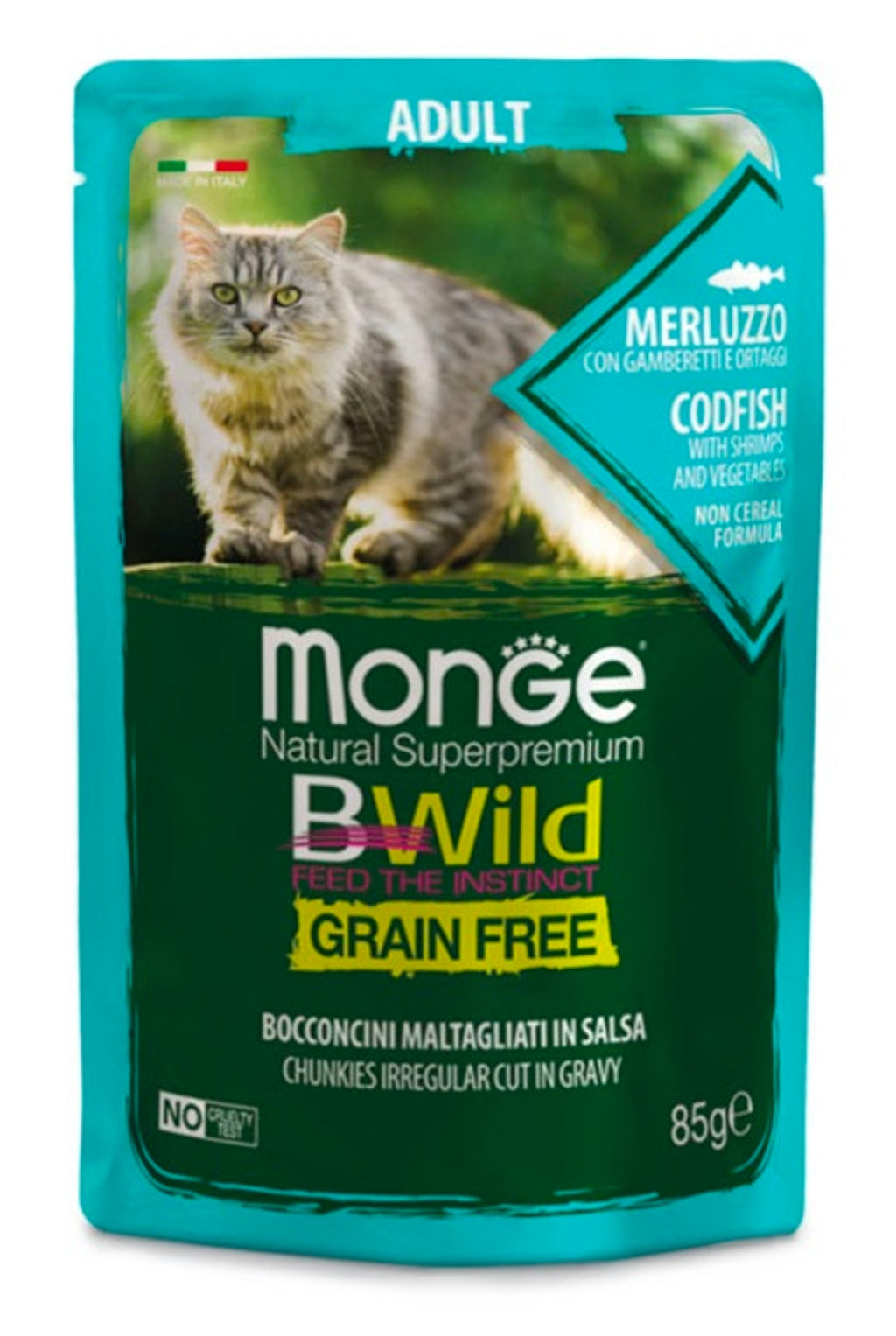 gato bacalao y vegetales 85 g Imagen principal del producto