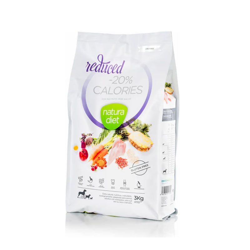 Natura Diet Reduced -20% Calories pienso para perros