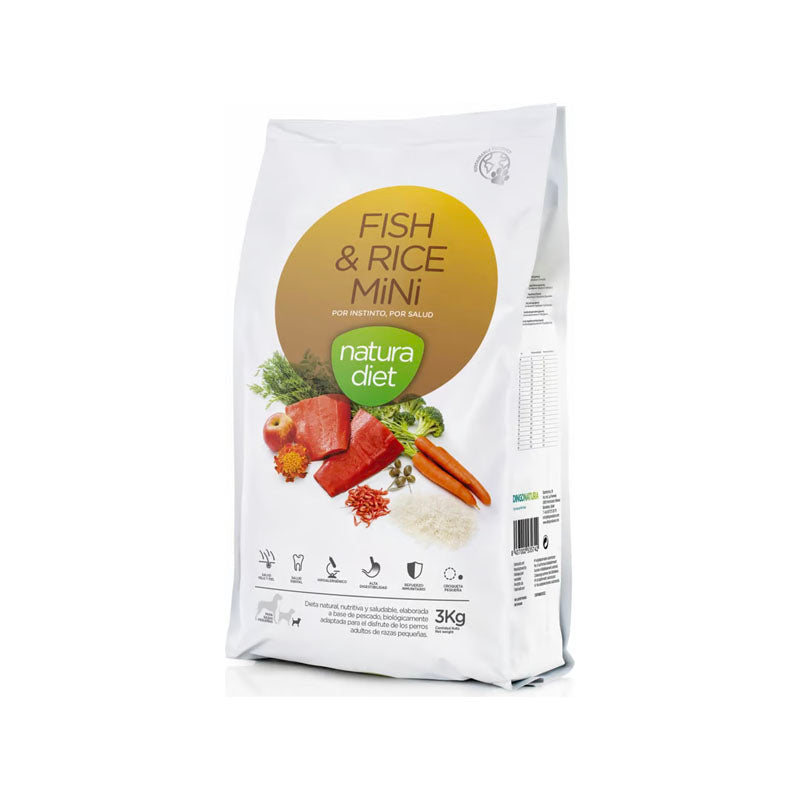 Natura Diet Fish & Rice pinso per a gossos