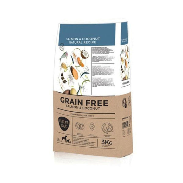 Natura Diet Grain Free Salmó & Coco pinso per a gossos