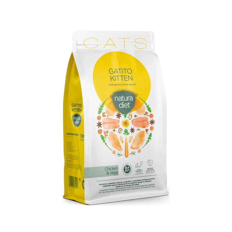 Natura Diet Kitten con pollo pienso para gatitos Imagen principal del producto