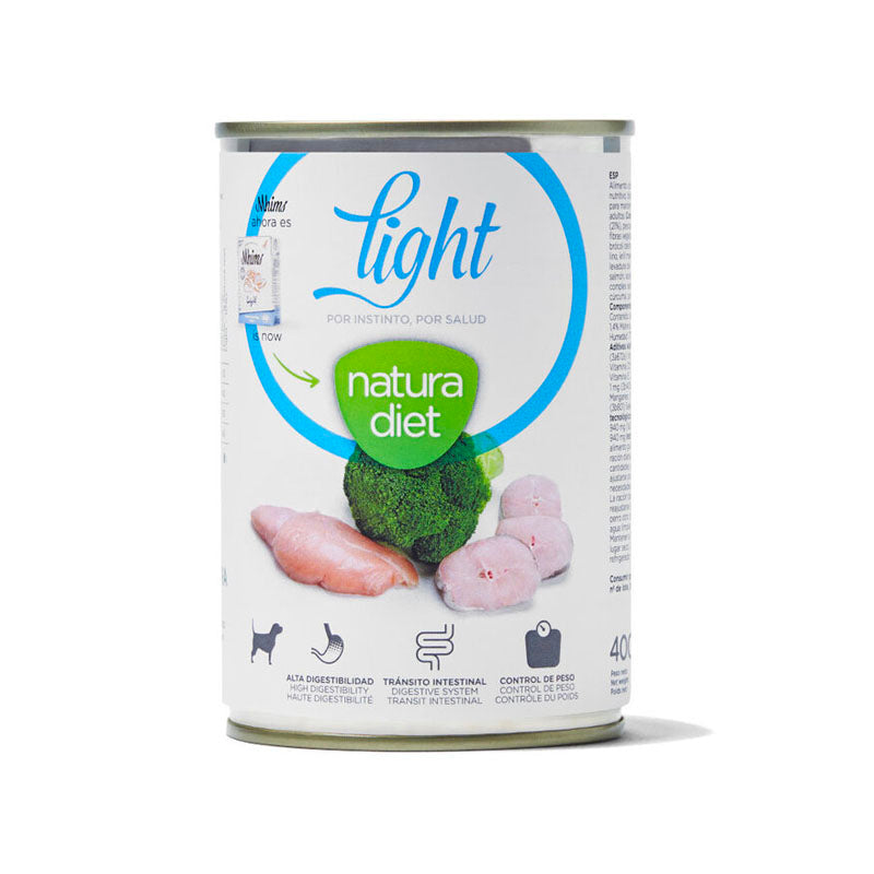 Natura Diet Light llauna per a gossos
