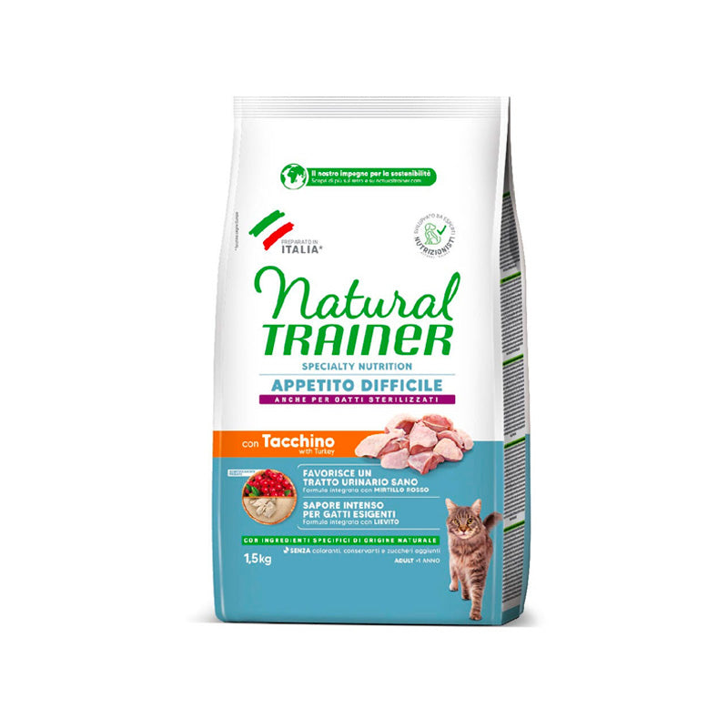 Natural Trainer Exigent con carne Blanca pienso para gatos Imagen principal del producto