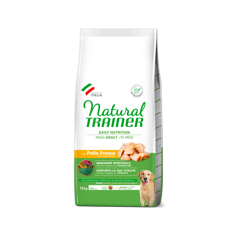 Natural Trainer Maxi con pollo pienso para perros