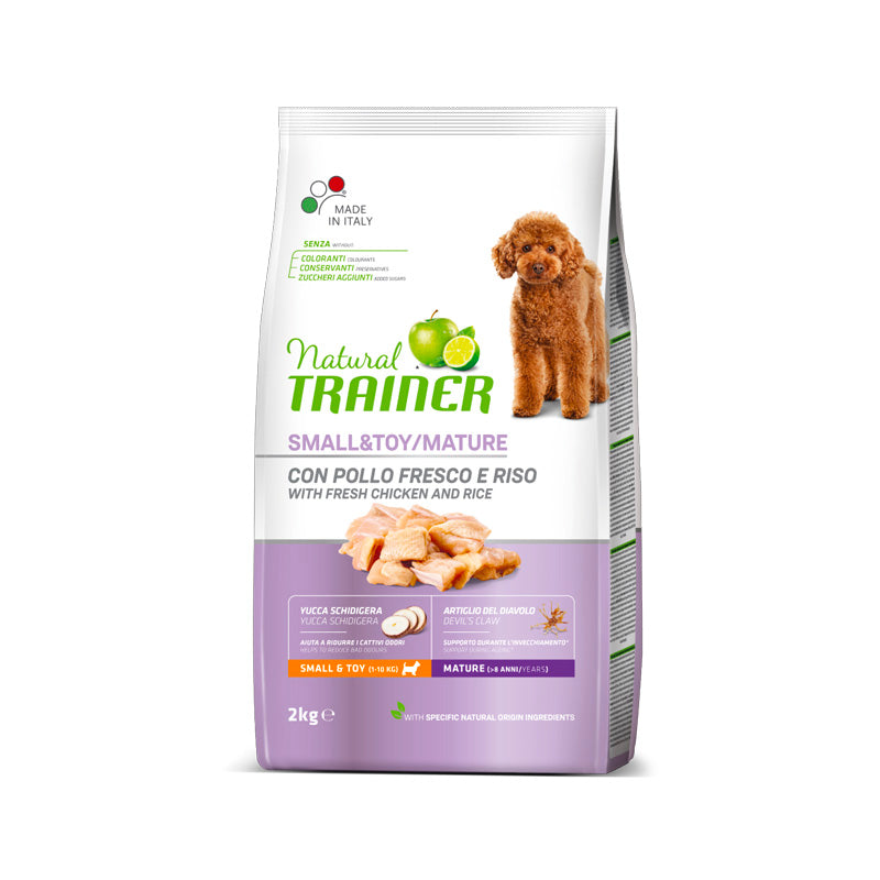 Natural Trainer Small & Toy Mature pienso para perros Imagen principal del producto