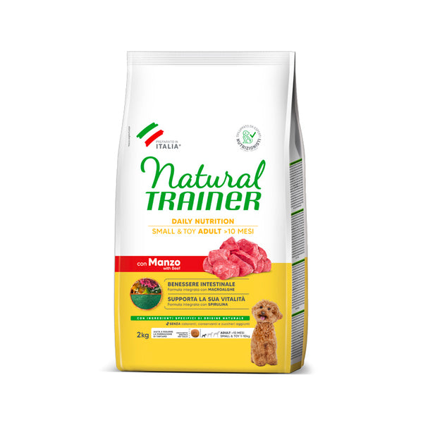 Natural Trainer Mini Adult con buey pienso para perros