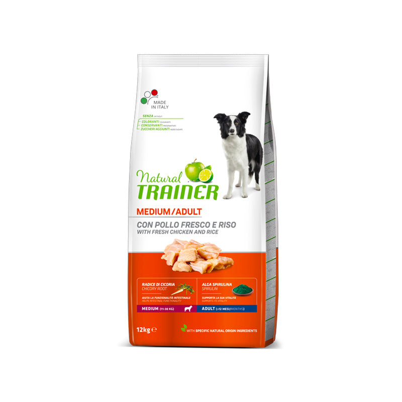 Natural Trainer con pollo y arroz pienso para perros Imagen principal del producto