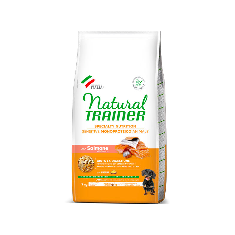 Natural Trainer Sensitive NO Gluten Mini pienso para perros Imagen principal del producto