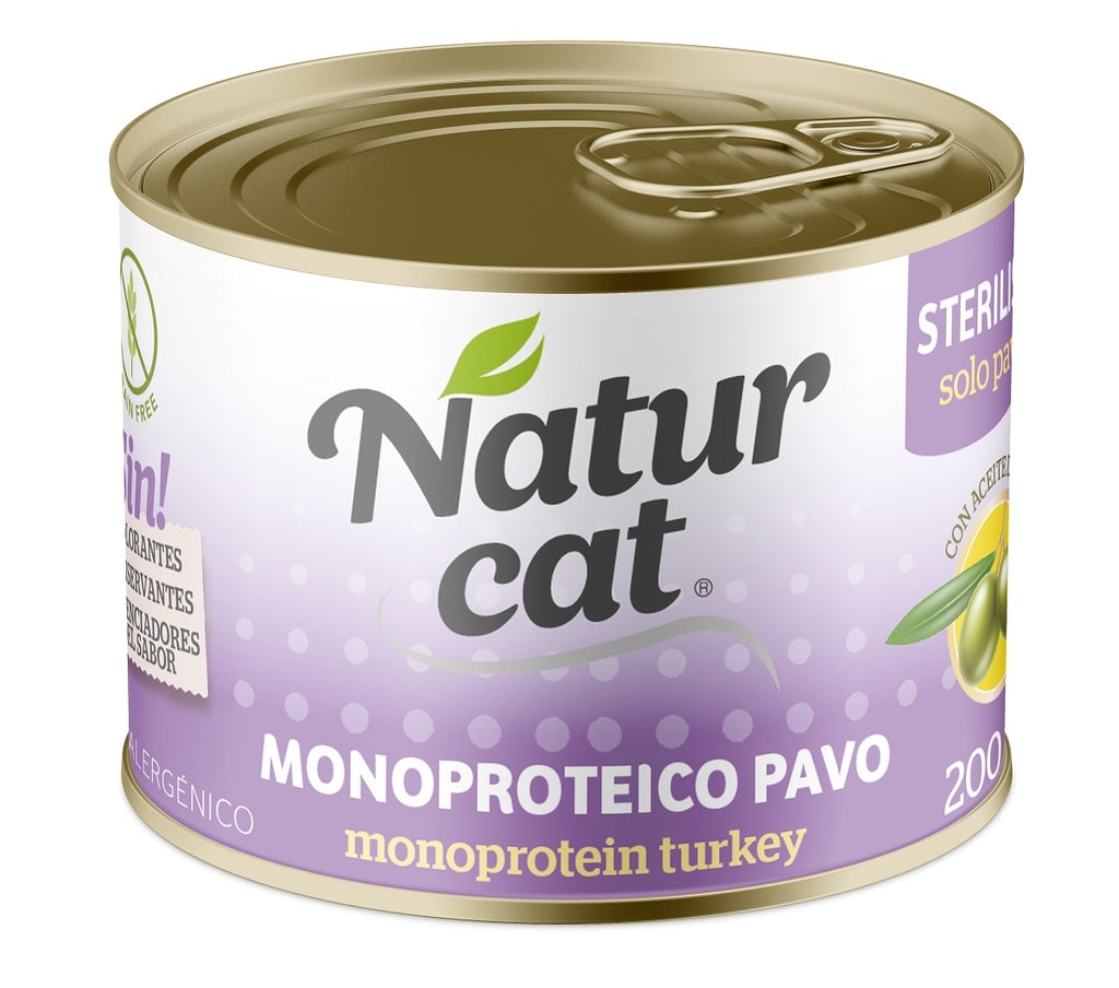gato lata pavo 200gr Imagen principal del producto
