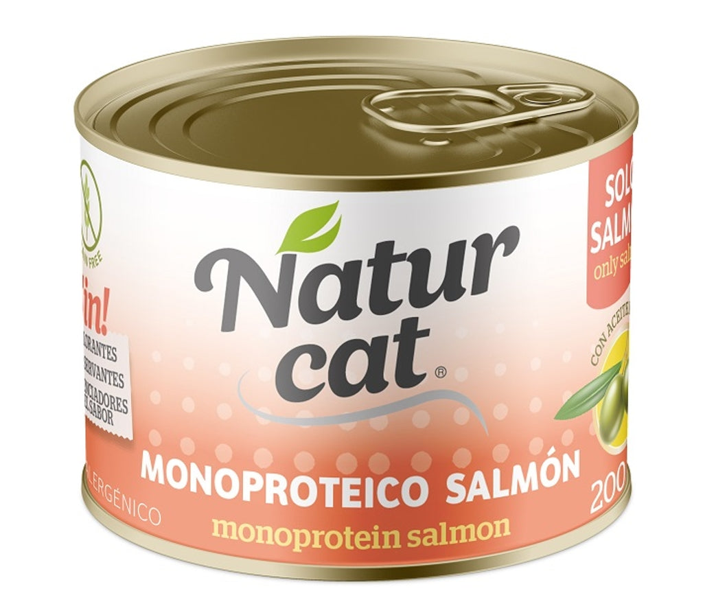 gato lata salmón 200gr