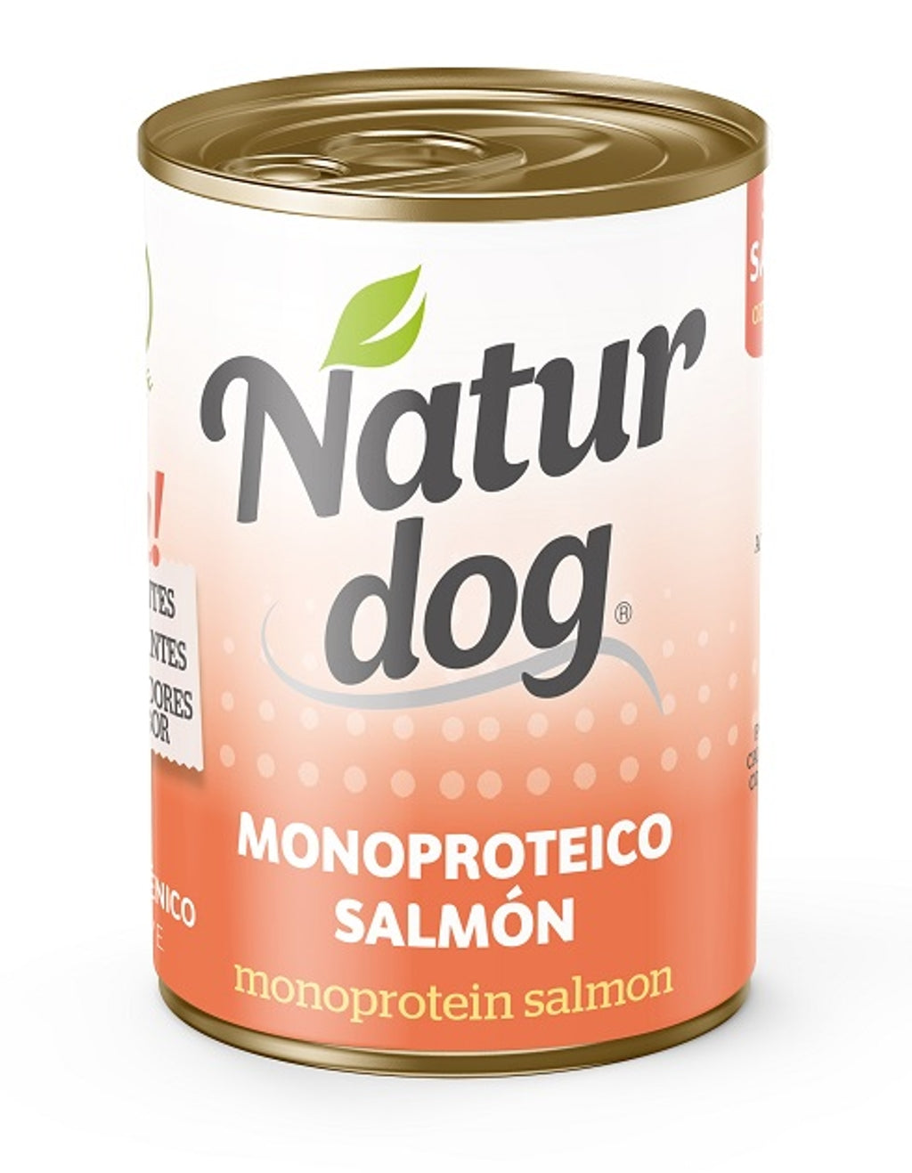 Naturdog Perro lata salmón Imagen secundaria del producto