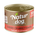 perro lata cordero arroz tomate