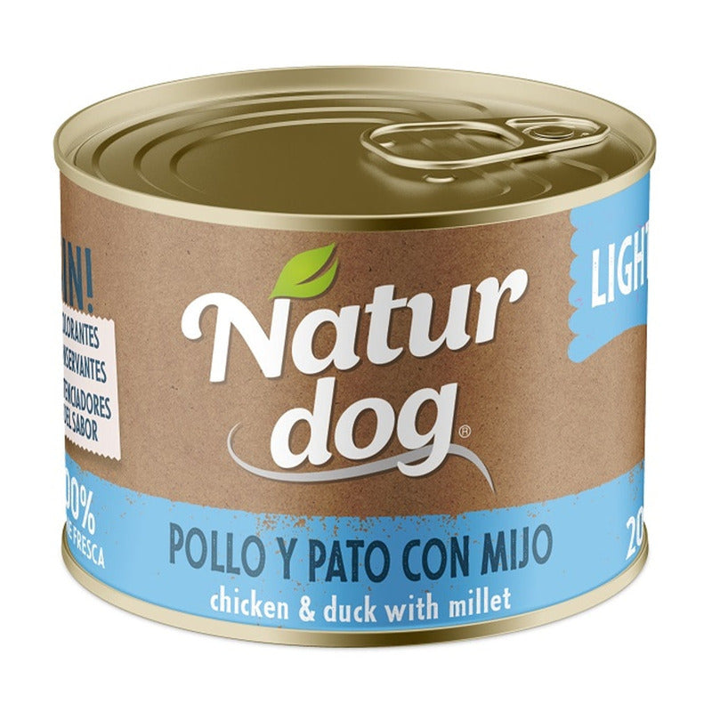 perro lata pollo pato mijo