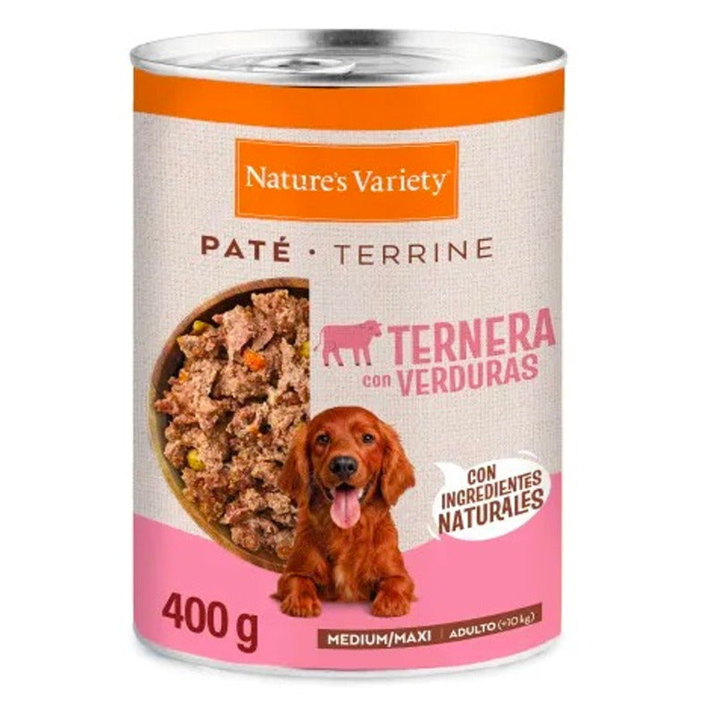 paté medium maxi ternera 400gr