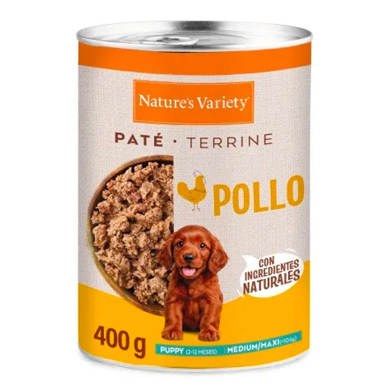 paté puppy medium maxi pollo 400gr Imagen principal del producto