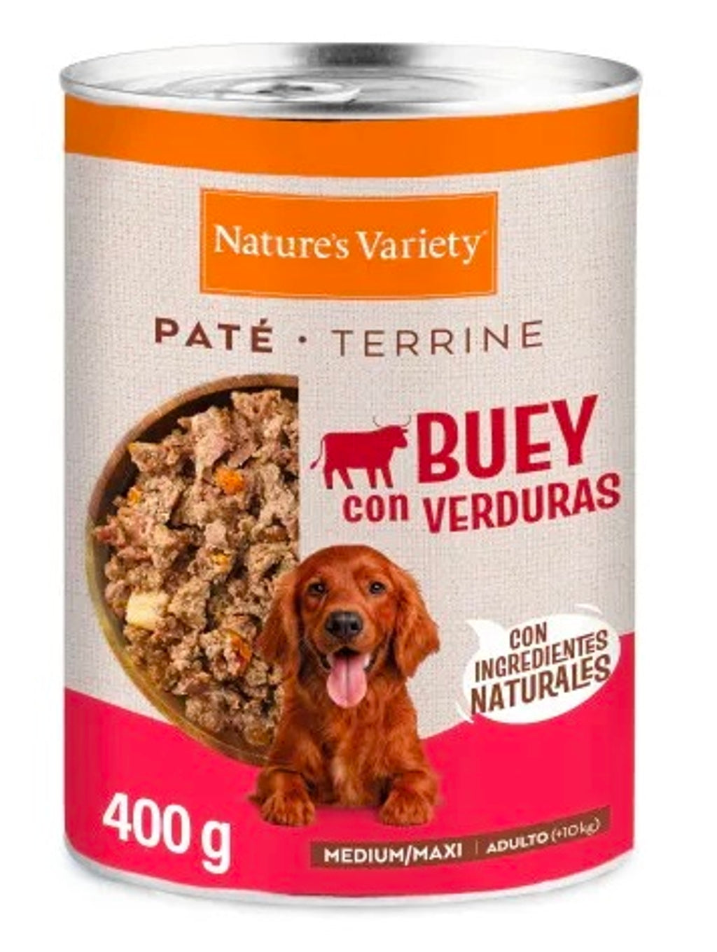 paté medium maxi buey 400gr Imagen principal del producto