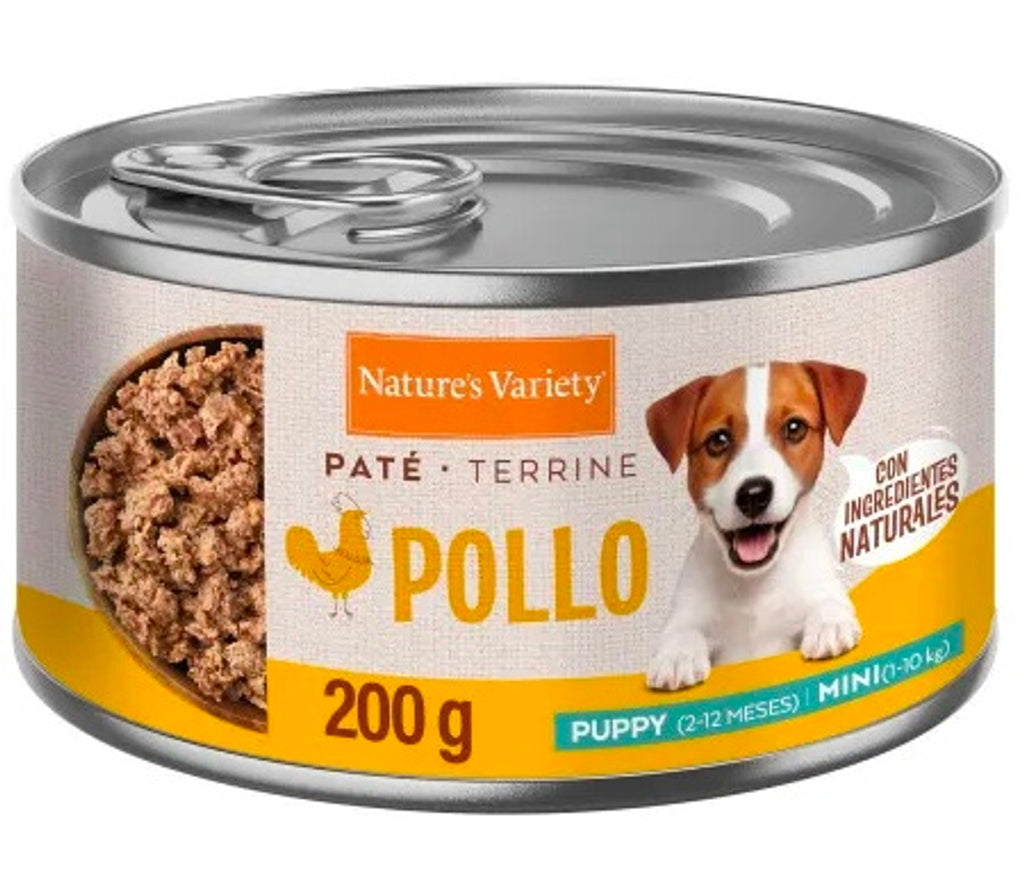 paté puppy mini pollastre 200 g
